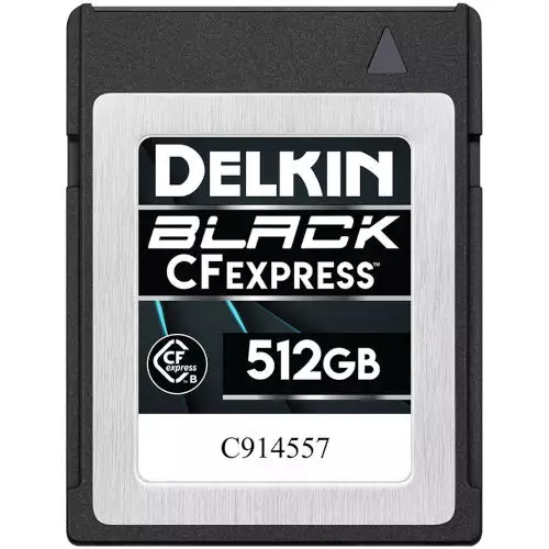 Delkin Black CFexpress 512GB Karte 