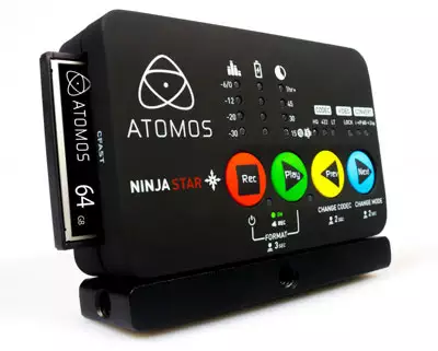 Atomos Ninja Star -- kleiner HDMI-Recorder für DSLR-Filmer : Atomos ninja star