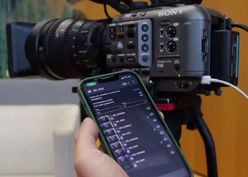 slashCAM featuring Sony C3 Portal bei der IBC News-Coverage 2022