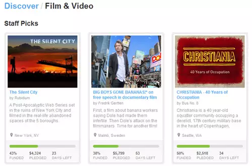 Kickstarter Film/Video