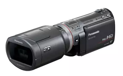  Panasonic SDT750 mit 3D Vorsatzlinse