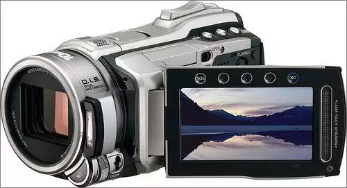 JVC GZ-HM1 : cam