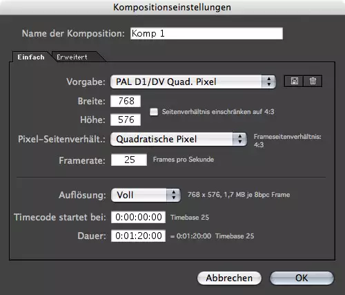 Adobe After Effects: Tip#3: Finetuning für Positions-Expressions : Komp 76