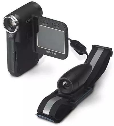 Angekündigt und abgetaucht. Samsungs erster HD-Camcorder SC-HDX15 sollte auf dem Ambarella-Chip basieren.