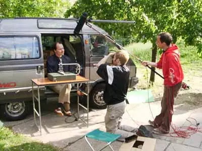 Ein kleines Team bei der Aufnahme kann, aber muss nicht immer besser sein.