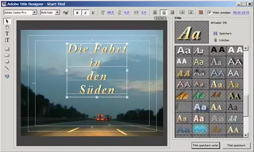  Gute Qualitt und fr normale Anwendungsgebiete vllig ausreichend: Der Adobe Premiere Elements Titeler