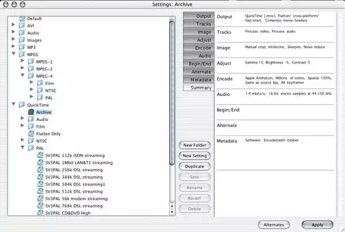 Cleaner 6: Im Hardcore-Test : Cleaner Settings