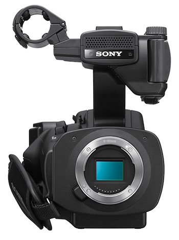 Sony NEX-EA50 NXCAM mit CMOS Sensor in APS-C Größe