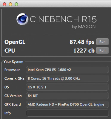 Apple Mac Pro 12 Core Flop   8 Core Top? Praxistest Teil 2 : CineBench 400