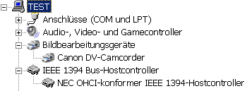 Canopus ACEDVio : 08 Geraetemanager 4pol animiert