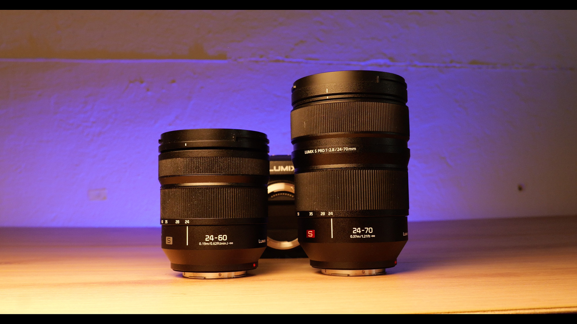 Das neue Lumix S 24-60mm F2.8 im Vergleich zum Lumix S Pro 24-70 mm F2.8