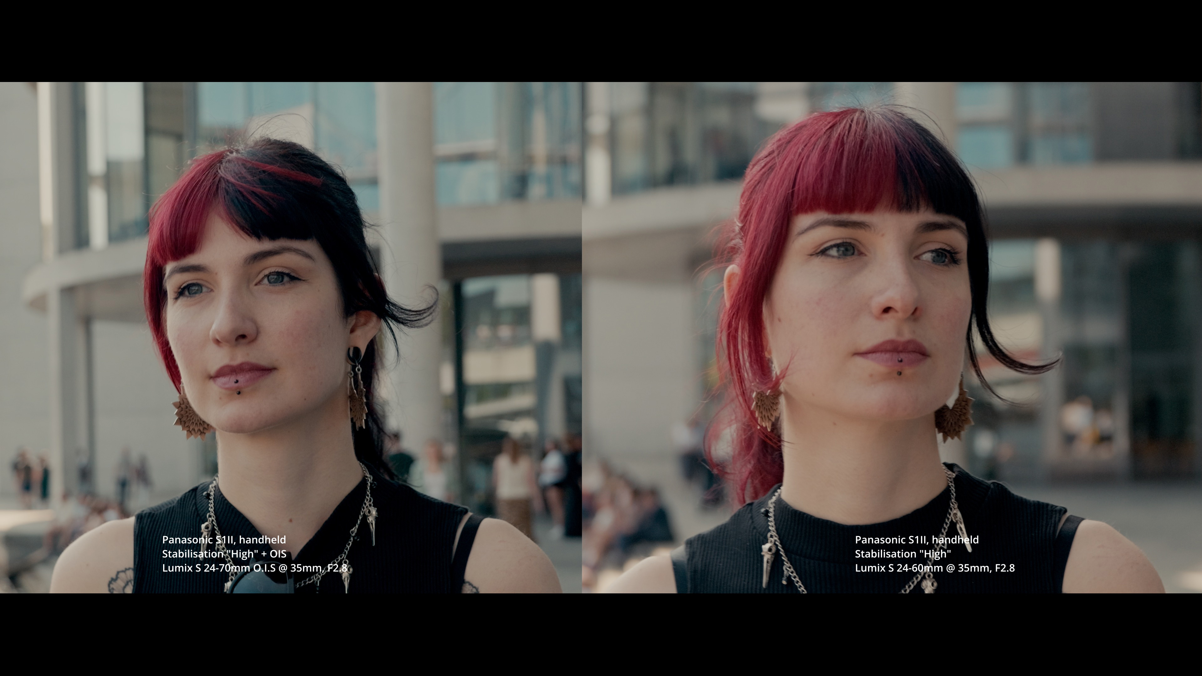 Lumix S1II und S 26-60mm F2.8 Panasonic LUMIX S1II im Praxistest: Beste Video-DSLM ihrer Klasse Dank 5.1K Open Gate u. hohem DR? : Pana Stabi 2