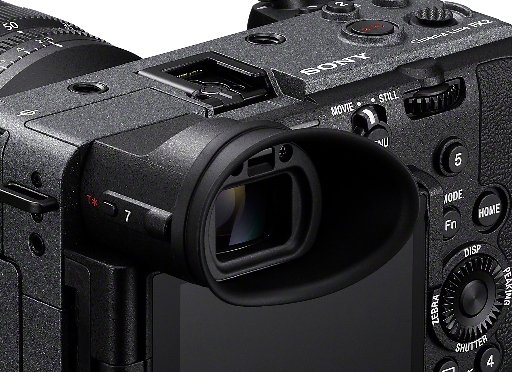Erstmalig ein integrierter Sucher bei einer Sony FX Cine Kamera im Entry Bereich
