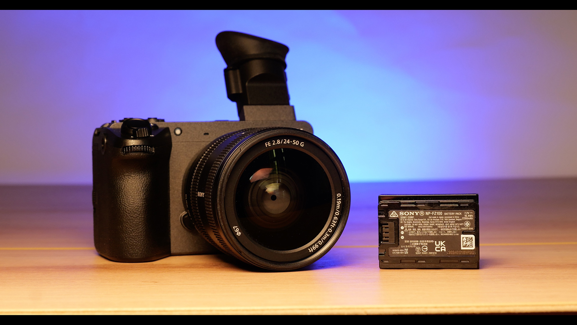 Sony FX2 und NP-FZ100 Akku