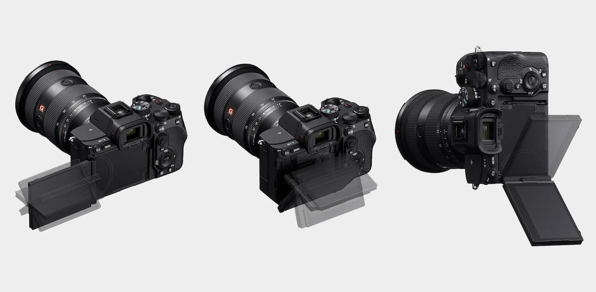 Sony A7 V Monitorkonstruktion