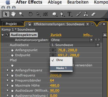 Adobe After Effects: Tip#1: Sound-Expression : Auswahlma1
