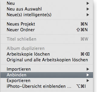 Unkomplizierte Anbindung für Studio-Fotografen, sofern die Kamera unterstützt wird