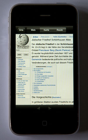 Apple: iPhone - das Medien-Handy ? : nextscreen