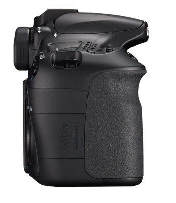 Canon EOS 60D - gut geformter Handgriff auch für große Hände